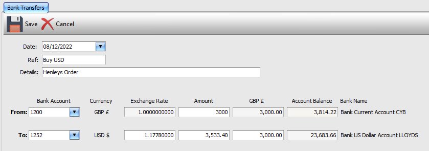 Bank Transfers Bank Transfers