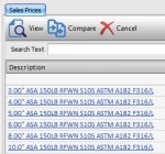 Sell Prices