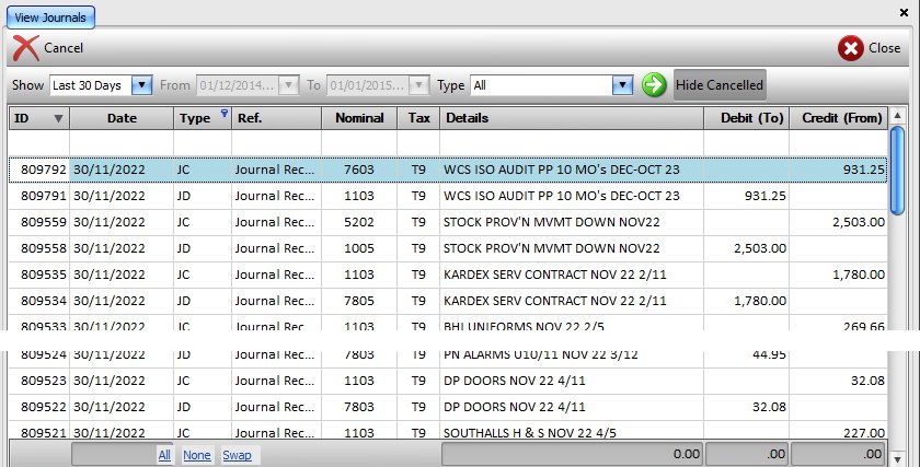 View Journals View Journals